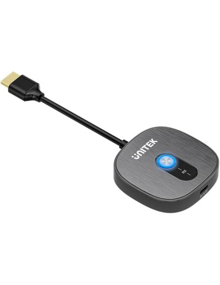 Unitek Dodatkowy odbiornik bezprzewodowy HDMI do nadajnika V1711A, czarny