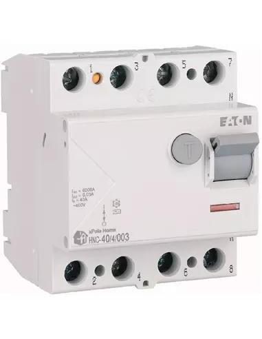 EATON WYŁĄCZNIK RÓŻNICOWOPRĄDOWY 40A 4P 4M 30MA AC 6KA
