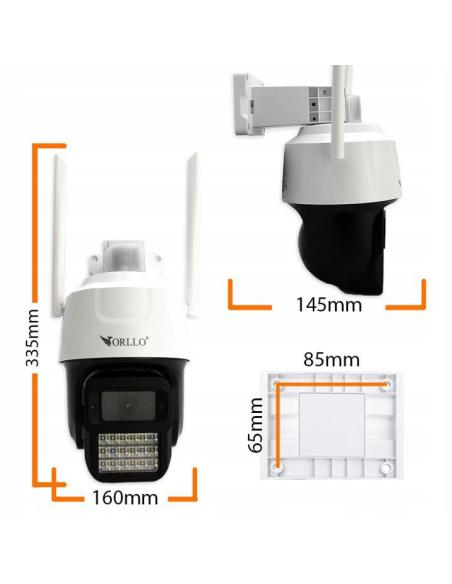 Kamera IP Orllo N2 PT 3MP 4G LTE