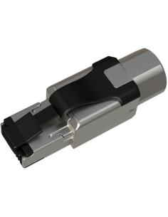 WTYK MODULARNY KONEKTOR PRZEMYSŁOWY SAMOZACISKOWY SOLARIX RJ45 CAT.6A STP NEW 1szt