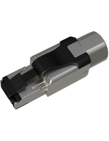 WTYK MODULARNY KONEKTOR PRZEMYSŁOWY SAMOZACISKOWY SOLARIX RJ45 CAT.6A STP NEW 1szt