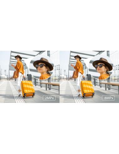 Kamera IP Hilook IPC-B480HAD-LUF/SL panoramiczna 8MP Smart Hybrid Light