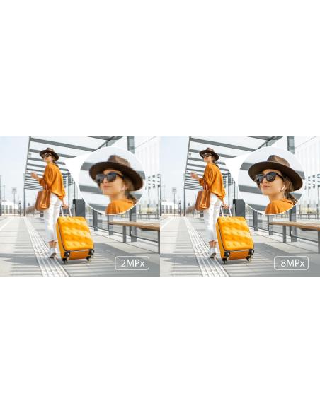 Kamera IP Hilook IPC-B480HAD-LUF/SL panoramiczna 8MP Smart Hybrid Light