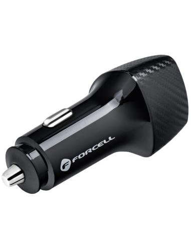 ŁADOWARKA SAMOCHODOWA Forcell Carbon CC50-1A1C 38 W 1x USB-C 1x USB-A PD 3.0 QC 3.0 CZARNA