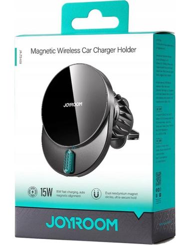 Uchwyt samochodowy magnetyczny z ładowarką indukyjną Joyroom JR-ZS409 15 W na kratkę wentylacyjną