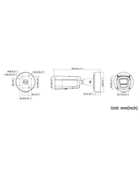 Kamera IP Hikvision DS-2CD2667G3-LIZS2UY/SRB(2.8-12mm) BLACK Opakowanie zbiorcze 4szt.