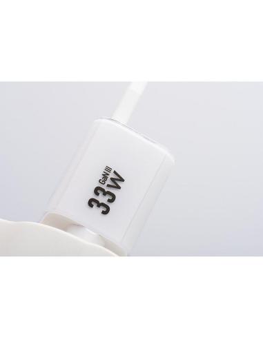 ŁADOWARKA SIECIOWA Forcell F-Energy GaN III VT-41 33 W 1x USB-C 1x USB-A PD 3.0 QC 4.0 BIAŁA