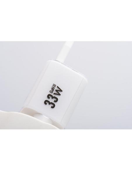ŁADOWARKA SIECIOWA Forcell F-Energy GaN III VT-41 33 W 1x USB-C 1x USB-A PD 3.0 QC 4.0 BIAŁA