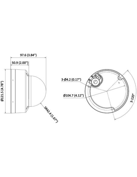 Kamera IP Hikvision DS-2CD1743G2-LIZSU(2.8-12mm)