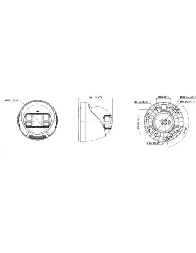 Kamera IP Hikvision DS-2CD1383G2P-LIUF/SL(2mm)