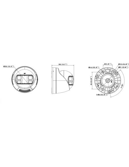 Kamera IP Hikvision DS-2CD1383G2P-LIUF/SL(2mm)