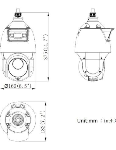 Kamera IP PTZ Hikvision DS-2SE4C425MWG-E/14(F0)