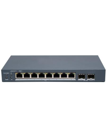 Switch Hikvision DS-3E1510P-EI/M-8P2F
