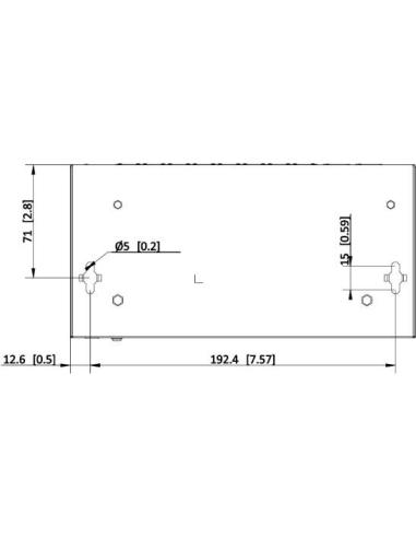 Switch Hikvision DS-3E1510P-EI/M-8P2F