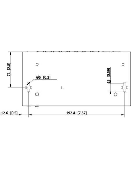 Switch Hikvision DS-3E1510P-EI/M-8P2F