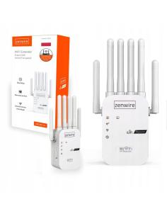Wzmacniacz Sygnału Zasięgu Sieci Wifi 5G Repeater Zewnętrzny Extender Zenwire WDR611U 300 Mb/s