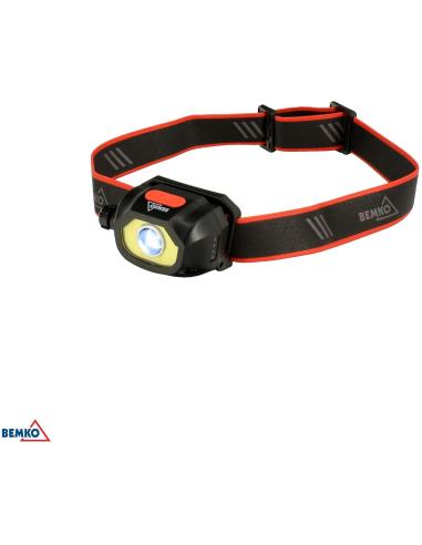 WIELOFUNKCYJNA LATARKA CZOŁOWA LED BEMKO AKUMULATOROWA 6500K 1200mAh IP44