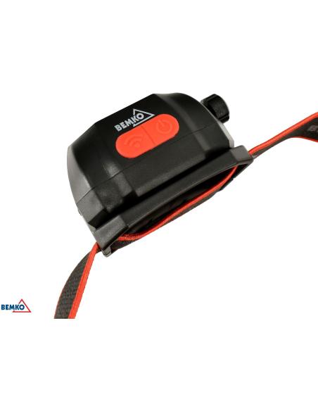 WIELOFUNKCYJNA LATARKA CZOŁOWA LED BEMKO AKUMULATOROWA 6500K 1200mAh IP44