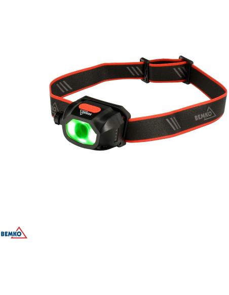 WIELOFUNKCYJNA LATARKA CZOŁOWA LED BEMKO AKUMULATOROWA 6500K 1200mAh IP44