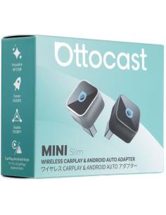 Bezprzewodowy adapter samochodowy Ottocast Mini Cube T2 Bluetooth Wi-Fi CarPlay Android Auto 2
