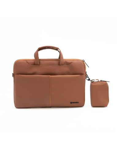 TORBA NA LAPTOP 15,6" Forcell F-Protect URBAN STYLE brązowa