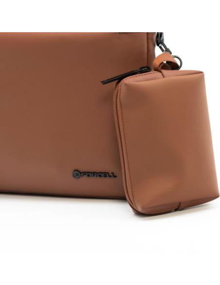 TORBA NA LAPTOP 15,6" Forcell F-Protect URBAN STYLE brązowa