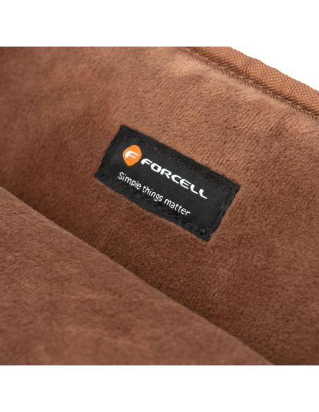 TORBA NA LAPTOP 15,6" Forcell F-Protect URBAN STYLE brązowa