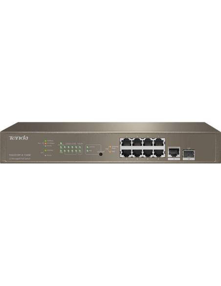 SWITCH POE TENDA ZARZĄDZALNY L3 TEG5310P-8-150W