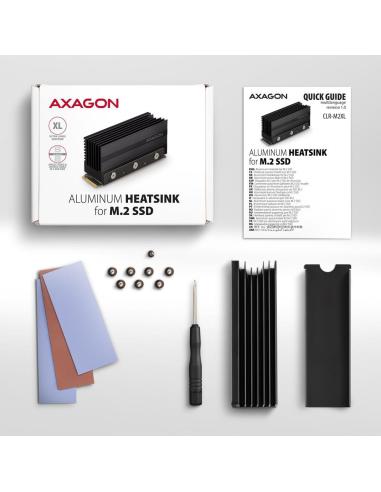 Radiator Axagon do dysków M.2 SSD CLR-M2XL chłodnica aliminiowa