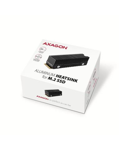 Radiator do dysków Axagon CLR-M2XT aluminiowy pasywny M.2 SSD
