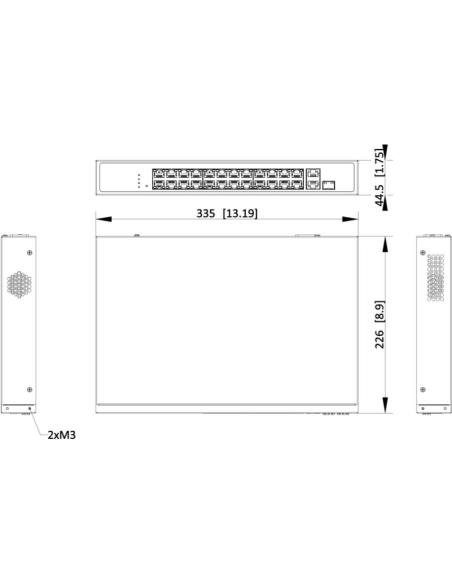 Switch Hikvision DS-3E1326P-EI/M