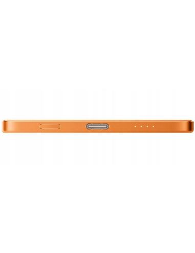 Powerbank Xiaomi UltraThin Magnetic 5000 15W pomarańczowy