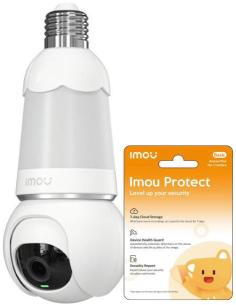 Kamera IP Imou kamera żarówka Bulb Cam z chmurą Imou Protect na rok
