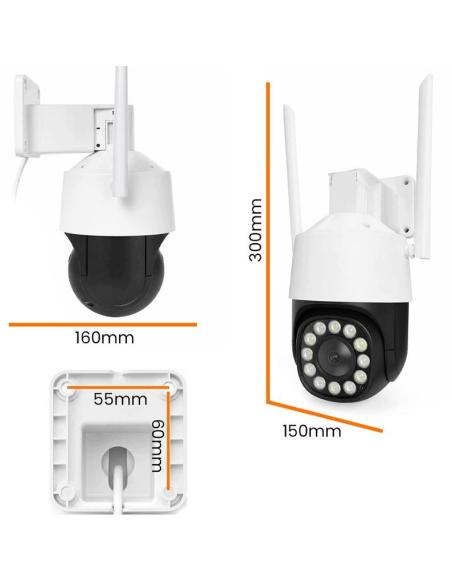 Kamera IP Orllo TZ11 PT 4K 8MP Wi-Fi i 4G Tuya