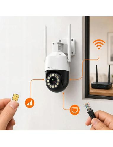 Kamera IP Orllo TZ11 PT 4K 8MP Wi-Fi i 4G Tuya