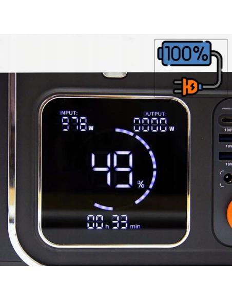 Przenośna stacja zasilania Orllo1200W/1500W Magazyn Energii LIFEPO4 EVE