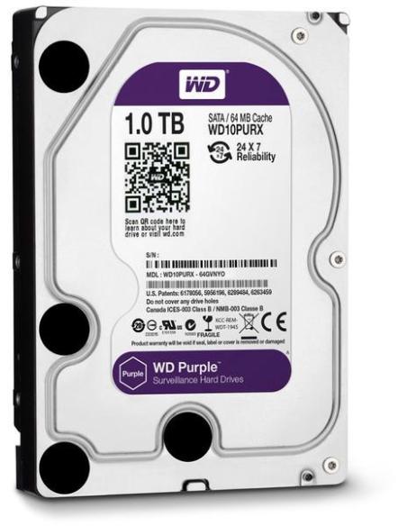 DYSK WD PURPLE 1TB WD10PURZ