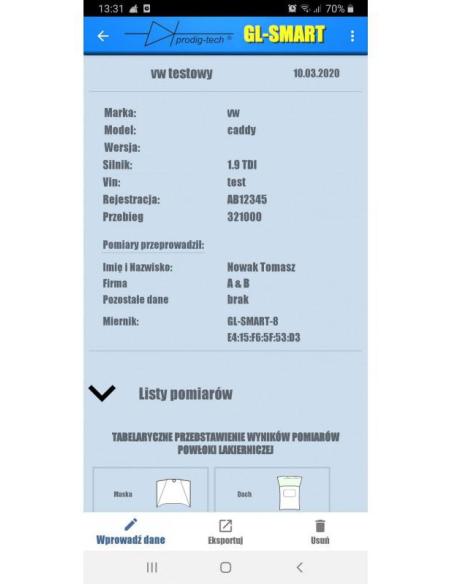 MIERNIK GRUBOŚCI LAKIERU GL-SMART-XL