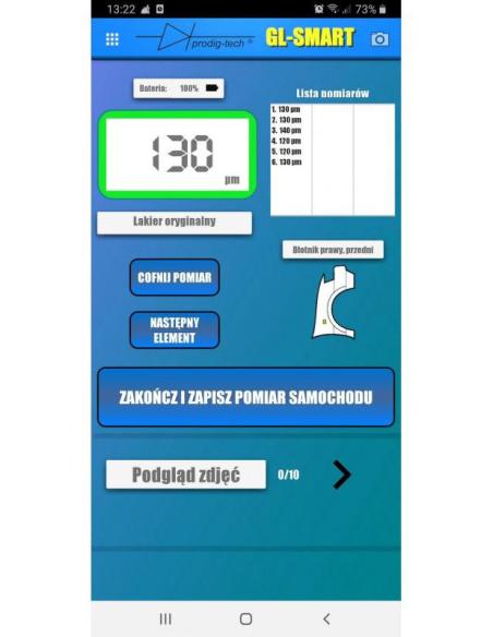 MIERNIK GRUBOŚCI LAKIERU GL-SMART-XL