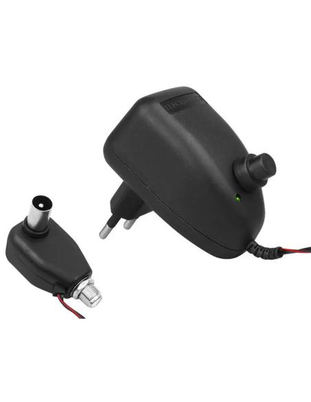 Zasilacz antenowy regulowany z gniazdem F DC 2-12V/100mA