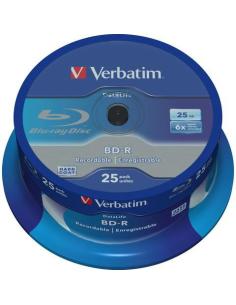 Płyty Blu-Ray Verbatim BD-R SL 25GB Cake (25szt.)