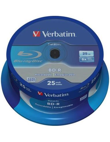 Płyty Blu-Ray Verbatim BD-R SL 25GB Cake (25szt.)