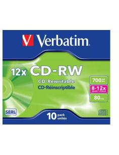 Płyty CD-RW Verbatim Jewel Case (10szt)