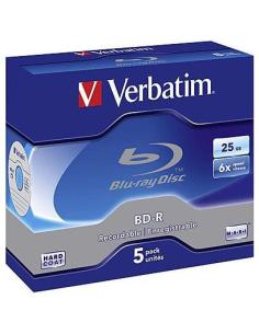Płyty Blu-Ray Verbatim BD-R SL 25GB Cake (5szt.)