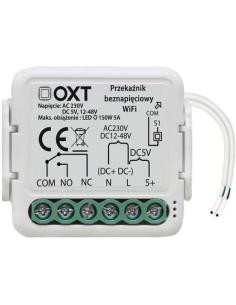 Moduł OXT mini przekaźnik beznapięciowy AC 230V DC 5V 12-48V WiFi TUYA