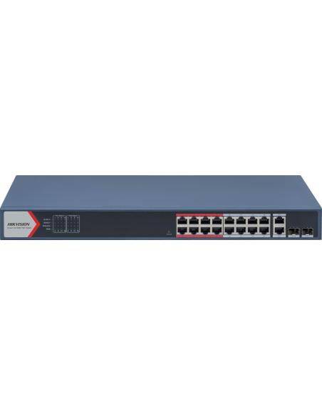 SWITCH POE HIKVISION DS-3E1318P-EI(B) LinkVu