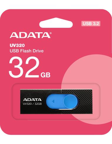 Adata Pendrive UV320 32GB USB 3.2 Gen1 Czarno-niebieski