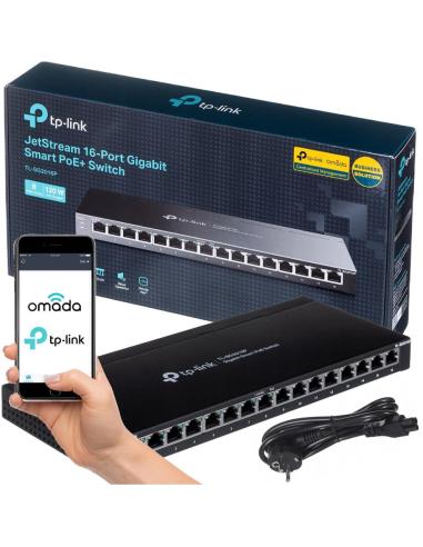 SWITCH TP-LINK TL-SG2016P (8xPoE+)