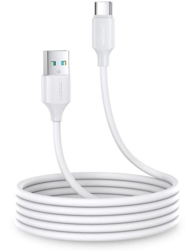 Kabel USB-A / USB-C Joyroom S-UC027A9 200cm 3A w oplocie biały
