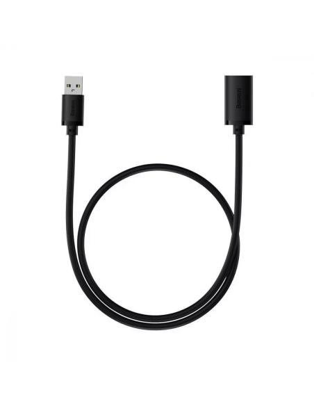 Przedłużacz kabel USB 2.0 1.5m Baseus AirJoy Series czarny